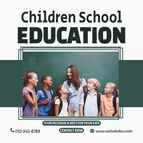 Post para Facebook sobre Educação Pré-escolar