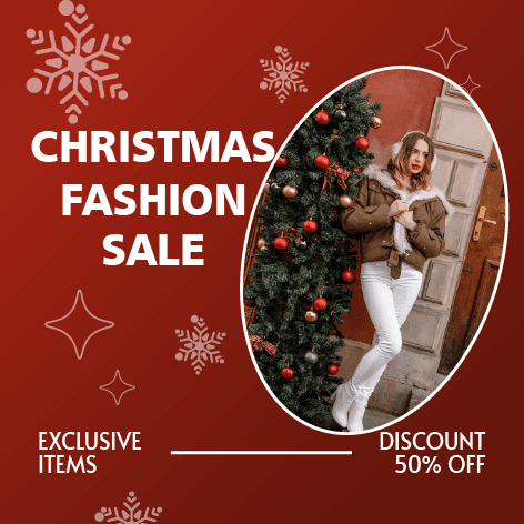 Christmas Fashion Facebook Post
