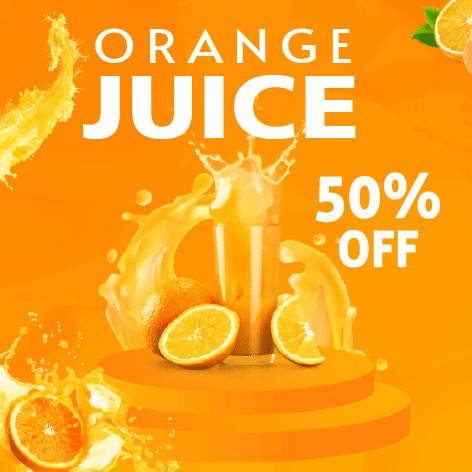 Publicação para Facebook sobre Sumo de Laranja Cítrico