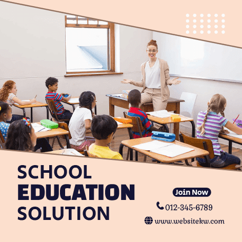 Publicação dinâmica para o Facebook sobre educação