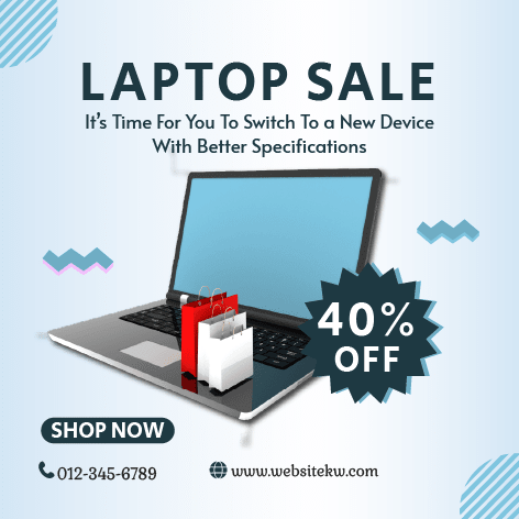 Publicação exclusiva para o Facebook sobre a venda de computadores portáteis