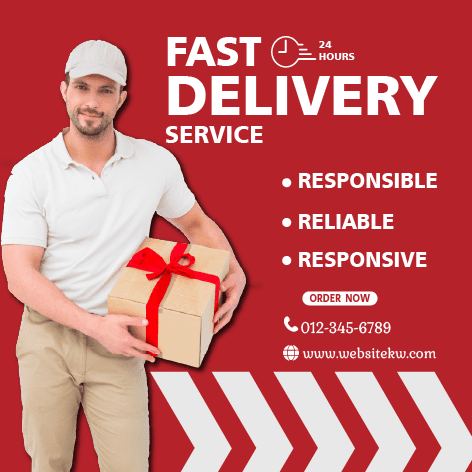 Postingan Facebook Pengiriman Cepat