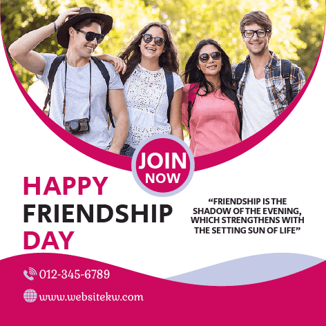 Publicação da Comunidade do Dia da Amizade no Facebook