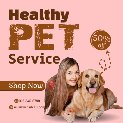 Postingan Facebook Layanan Hewan Peliharaan Sehat