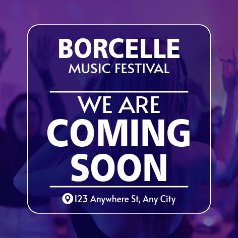 Post para Facebook sobre Festival de Música Animado