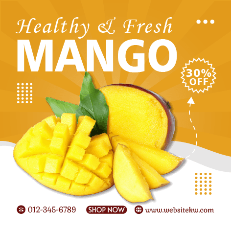 Deliciosa Postagem de Manga para Facebook