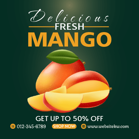 Publicação para o Facebook sobre Fatias de Manga