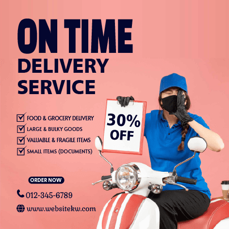 Publicação para Facebook sobre Entregas Pontuais