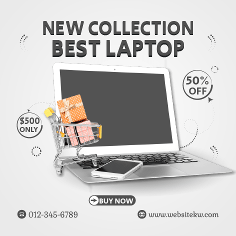 Publicação para Facebook de Compras Online de Portáteis