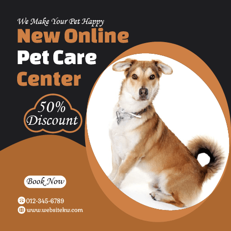 Facebook-Post zum Online-Tierpflegeservice