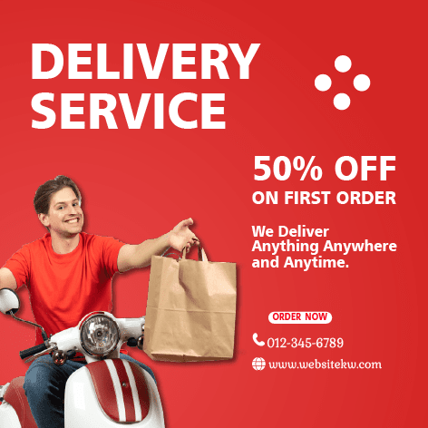 Post para Facebook sobre Entrega Confiável