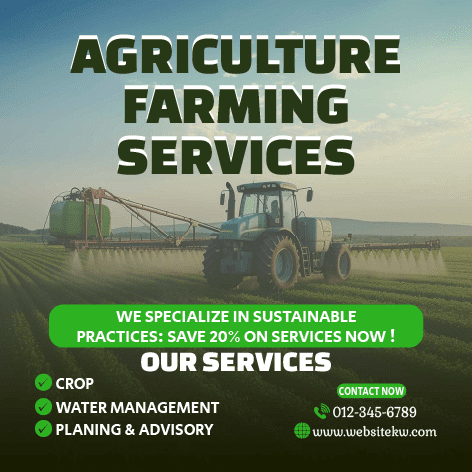 Publicación de Facebook sobre agricultura con tractores