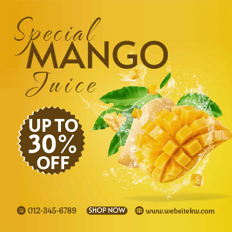 Postingan Facebook Mangga Tropis