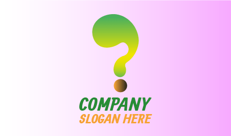 Abstract Question Mark Logo