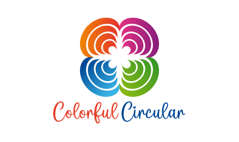 Colorful Bloom Abstract Ai Logo