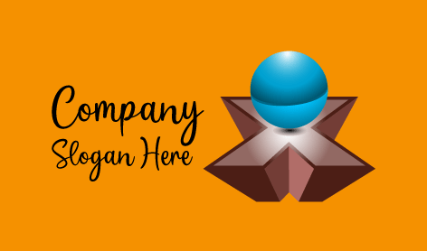 Logo Abstrak Teknologi Game