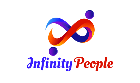 Infinity People Abstract Ai Logo