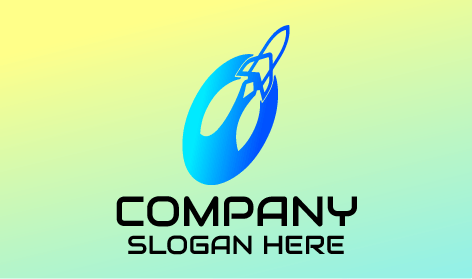 Space Station Abstract Logo