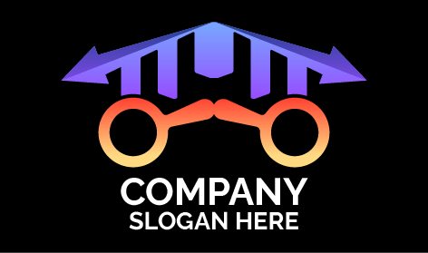 Logotipo De Seta De Negócios De Contador