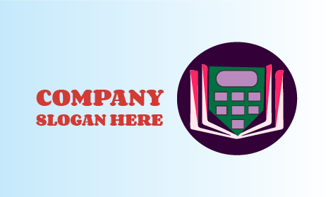 Accountant Calculation Book Logo