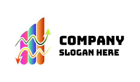 Gradient Arrows Accountant Logo