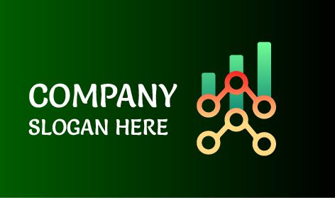 Green Graph Accountant Logo