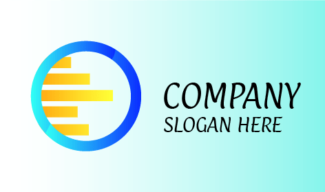 Horizontal Bars Accountant Logo