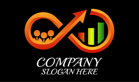 Orange Arrow Accountant Logo