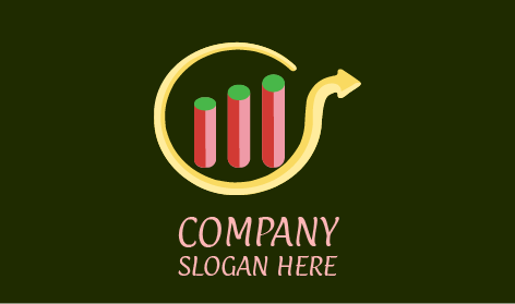 Round Arrow Accountant Logo