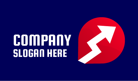 White Silhouette Accountant Logo