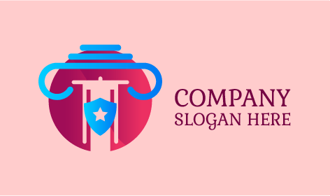 Logo Dell'avvocato Scudo Blu