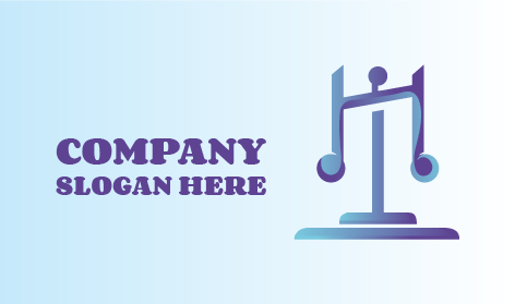 Anwaltslogo Mit Farbverlaufsskala