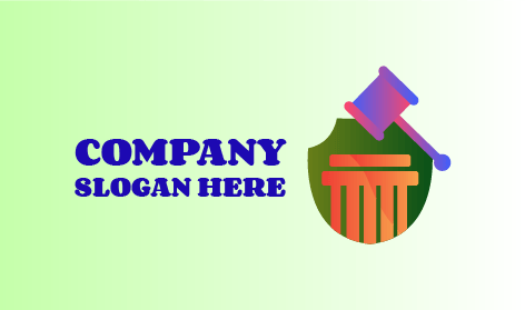 Logótipo Do Advogado Martelo Roxo