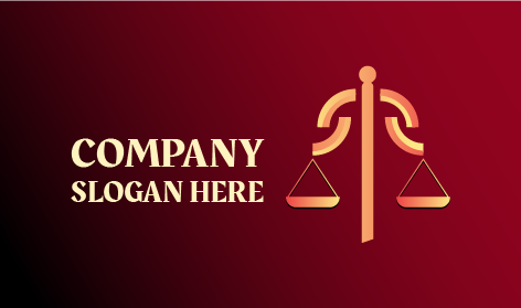 Sleek Measuring Lawyer Logo