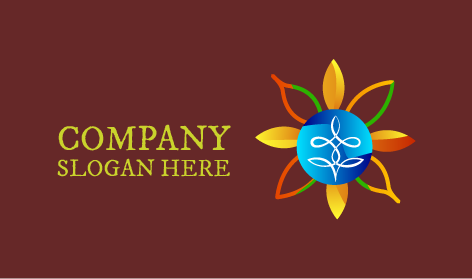 Estetik Çiçek Desenli Logo