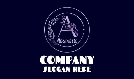 Aesthetic Letter Monogram Logo