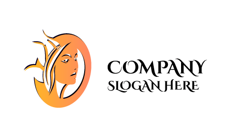 Logo Esthétique De Femme Rayonnante