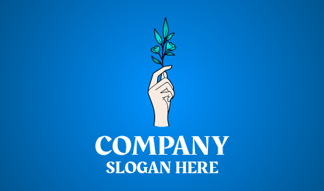 Graceful Hand Aesthetic Logo