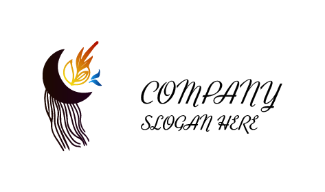 Nocturnal Moon Aesthetic Logo