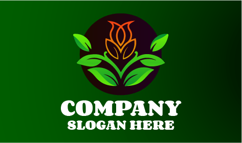 Organic Rose Bud Aesthetic Logo