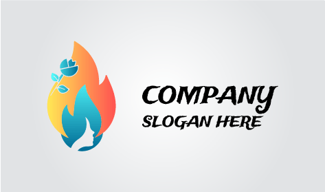 Soaring Rose Aesthetic Logo