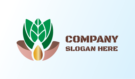 Crop Agriculture Logo