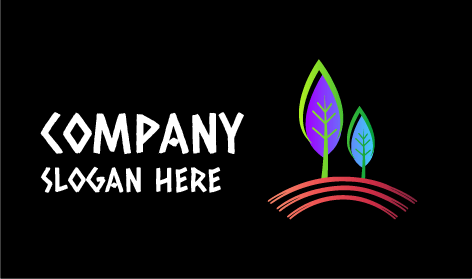 Logo Pertanian Daun Beech