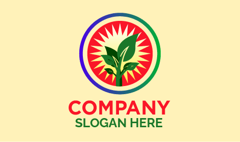 Logo Accattivante Per Uno Scenario Agricolo