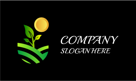 Logo Pertanian Tanaman Muda