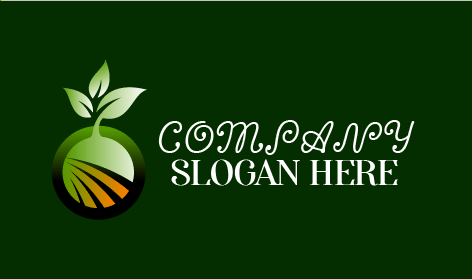 Radiant Foliage Agriculture Logo