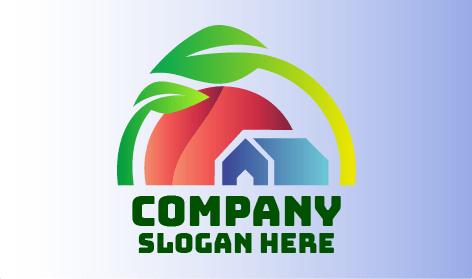 Logo Pertanian Matahari Merah