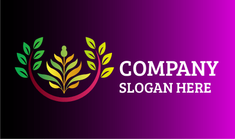 Logo Pertanian Daun Rowan