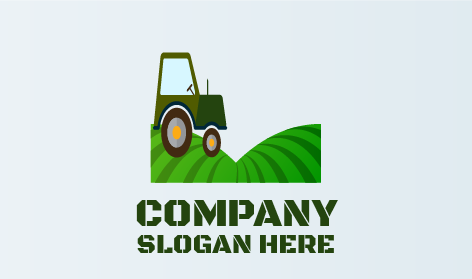 Logotipo Da Agricultura Da Quinta De Trator
