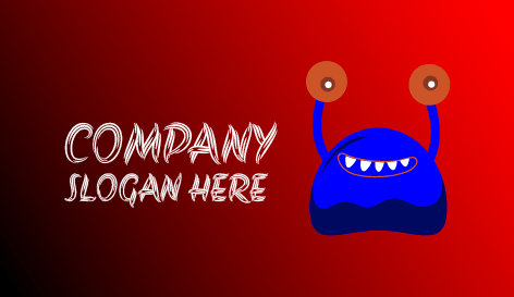 Logotipo De Alienware Con Criatura Azul